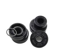 2/5/10pcs Black NBR Oil Seals ID 8mm TC-8 * 14/15/16/18/22 * 4/4.5/5/7/8mm Nitrile Rubber Shaft Double Lip Oil Seals Gaskets(10pcs,8x18x5mm)