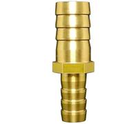 2,5 3 4 5 6 7 8 9 10 12 14 16 19 22 25 32 mm espiga for manguera cola de manguera adaptador reductor recto transferencia conector de tuberías de latón agua Gas(22mm-14mm)
