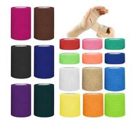 2.5/5/7.5 Cm Vendas Autoadhesivas,Esparadrapo Deportivo,Banda Elástica Ajustable Para Actividades Deportivas,Vendas Protectoras Para Manos,Pies,Rodillas y Animales Domésticos