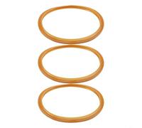 2-5 anillos de sellado de silicona para olla a presión, junta de repuesto transparente para ollas a presión de aleación de aluminio con varios tamaños de 18 a 32 cm (B18 cm)