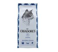 2.5 kg Criadores Adulto Esterilizados Pescado pienso para gatos