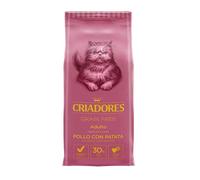 2.5 kg Criadores Adulto Grain Free Pollo pienso para gatos