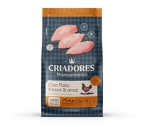 2.5 kg Criadores Monoproteico Adulto con Pollo pienso para perros