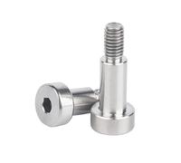 2-5 piezas de tornillos hombro con hexágono interior acero inoxidable 304 M3 M4 M5 M6 M8(M14)