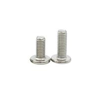 2/5 piezas M6 M8 M10 304 acero inoxidable con cabeza plana y empotrada en cruz, remache for muebles(12mm,M6 (5pcs))