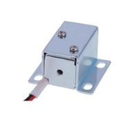 2-5 uds DC 5V-6V 12V tamaño de bloqueo magnético solenoide electromagnético electrónico armario de Control cerradura de puerta del cajón