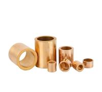2/5 Uds diámetro interior 14mm buje de latón polvo metalurgia rodamiento de aceite buje de cobre buje guía(5pcs 14x20x10)
