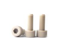 2/5 Uds DIN912 PEEK tornillos hexagonales de alta resistencia resistentes a temperaturas M2 M2.5 M3 M4 M5 M6(2pcs M6x15)