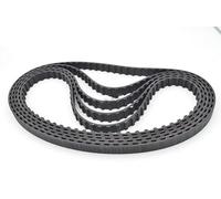 2/5 Uds T10 correa de distribución síncrona C = 800/810/830/840/850 ancho 15/20/25/30/40/50mm goma T10X800 T10X810 T10X830 T10X840 T10X850(T10X840 Teeth 84,5pcs 40mm)