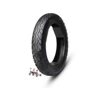 2.50-10 Dirt Bike Street Tire Compatible with 14x2.50 14x2.5 ebike Tyre | 33J 4 P.R. Max Load 253 Lbs | 2.50 10 Scooter Tires | Tubeless Valves and Tools(A conventional type)