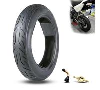 2.50-10 Neumático Moto Trail Tubeless Antideslizante, 2.50/10 4PR Carga 33J, 2 50 10 Neumático 10 Pulgadas para Bici Eléctrica Moto Niño(B)