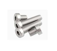 2-50 piezas M2 M2.5 M3 M4 M5 M6 M8 M10 M12 tornillo hexagonal de acero inoxidable con perfil delgado y bajo perfil corto y manguito hexagonal (4 mm, 5 piezas M6)
