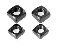 2-50 tuercas cuadradas de acero inoxidable DIN557 negro 304 GB39 M3-M12(M12 (2Pcs))