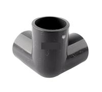 2~50 Uds. Accesorios de marco plantación hidropónica 3 vías conectores tubería PVC 20 50mm irrigación 3D junta estante tridimensional DIY(50mm inner dia,5pcs)