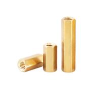 2-50 uds M5 Latón separadores roscados hexagonales hembra-hembra