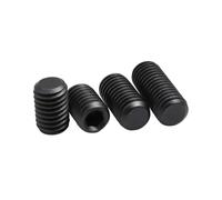 2-500 piezas M1.6-M16 clase 12.9 acero al carbonio negro cabeza hexagonal hueca cabeza plana tornillos de fijación, M6x60mm(10 piezas)