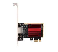2.5G Wlan Adapter PCIe Networking Card 10/100/1000Mbps Single Port Fast PCIe Lan Adapter for Gamers and Professionals