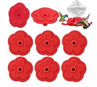 2.5mm Hole Port, Hummingbird Feeder Replacement, Flower Feeding Part | Five-Petal Feature, Maintenance Accessory, Repair Component with Sturdy Build, Replacement Supply with Practical Design