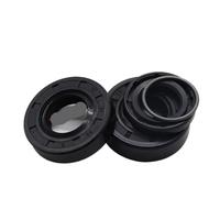 2/5pcs Black NBR Framework Oil Seals ID17mm TC-17 * 25/27/28/30/32/35/40/45/47 * 5/7/8/10mm Nitrile Rubber Shaft Double Lip Gaskets(2pcs,17x30x5mm)