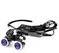 2.5X 3.5X Dental Loupes Dentista Binocolo operazione Medica Lenti d'ingrandimento Lupa con Lente d'ingrandimento chirurgica per chirurgia Della Testa