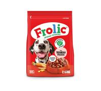 2.6 kg Frolic Pienso Semihúmedo para Perros Adultos Sabor Ternera