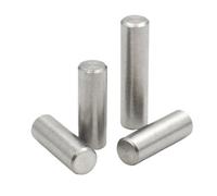 2-60 piezas M1 .5 M2 M3 M4 M5 M6 M8 M10 GB119 304 Pasador cilíndrico de acero inoxidable ubicación Eje fijo Varilla sólida(M3 (30pcs),16mm)