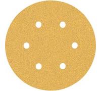 Bosch Professional 5 x Lijas Expert C470 con 6 agujeros, para Madera dura, Pintura sobre madera, 150 mm, Grano 60, Accesorios Lijadora excéntrica