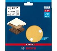 2 608 900 817 disco de afilar Madera Hoja lijadora, Hoja de lija Hoja lijadora, Madera, Bosch, Marrón, Alrededor, 15 cm
