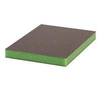 2 608 901 173 papel de lija Almohadilla de lijado Grano extrafino 1 pieza(s), Esponja de lijado verde, Almohadilla de lijado, Grano extrafino, Espuma, Madera, Lijado en seco, Marrón, Verde