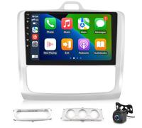 [2+64G] Android 13 Car Stereo para Ford Focus Exi MT 2 3 Mk2 Mk3 2004-2011 con Wireless Carplay y Android Auto - 9 Pulgadas de Pantalla Táctil Radio con WiFi/GPS/DSP/FM/RDS Radio + Cámara de Seguridad
