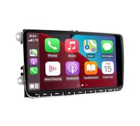2+64G Android 14 Auto Radio Coche con CarPlay y Android Auto para VW Golf 5 6 Touran EOS Tiguan Polo, Pantalla táctil de 9 Pulgadas Autoradio Estéreo Reproductor con GPS Navegación FM RDS SWC WiFi