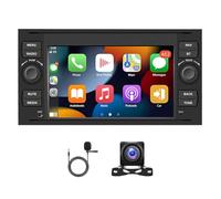 2+64G Android 14 Radio del Coche 2 DIN para Ford Mondeo 2003-2006, 7 Inch IPS Touchscreen con Wireless Carplay Android Auto con Bildschirm Bluetooth Navi WiFi Backup CameraFM/RDS Mirror Link