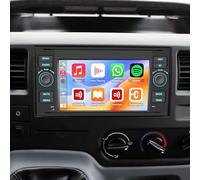 2+64G Android 15 Auto Radio Coche para Ford Transit MK7 2006-2011,2 DIN 7 Zoll Touchscreen Auto Stereo Touch Screen Radio Bluetooth Multimediale con GPS WiFi FM Mirror Link Backup Camera