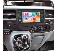 2+64G Android 15 Auto Radio Coche para Ford Transit Mk7 2007-2012,2 DIN 7 Zoll Touchscreen Auto Stereo Touch Screen Radio Bluetooth Multimediale con GPS WiFi FM Mirror Link Backup Camera