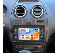 2+64G Android 15 Autoradio Wireless Carplay für Ford Fiesta MK5 Vi 2006-2008,2 DIN 7 Zoll Touchscreen Auto Stereo Touch Screen Radio Bluetooth Multimediale con GPS WiFi FM Mirror Link Backup Camera