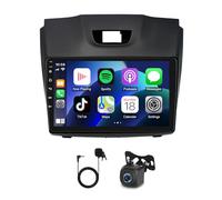 2+64G Android 15 Doble Din Autoradio para Isuzu D-Max 2012-2016, para Chevrolet S10 2015-2017,9 inch Touchscreen Radio Navi con Wireless Carplay Android Auto Bluetooth FM/RDS Backup Camera Mirror Link