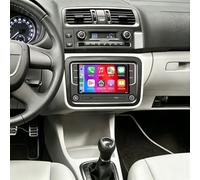 2+64G Doble DIN Autorradio para Skoda Fabia 2007-2014 con Wireless Carplay Android Auto 7" IPS Touch Screen Android 14 Car Radio GPS Navi Bluetooth FM RDS Backup Camera WiFi Mirror Link