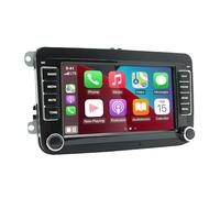 2+64G Double DIN Radio de Coche para Skoda Fabia 2007-2014, 7 Inch IPS Car Display con Wireless Carplay Android 14 GPS Navigation Head Unit Bildschirm Bluetooth Backup Camera Mirror Link FM/RDS