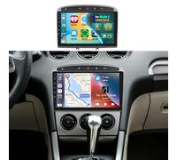 2+64G Inefala Radio de Coche Android 15 para Peugeot 308 408 2007-2015, Pantalla Táctil de 9 Pulgadas con Carplay y Android Auto, Radio Coche Bluetooth con Trasera Cámara GPS WiFi RDS/FM SWC Mic AUX