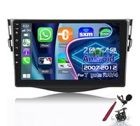 [2+64G] Radio para Toyota RAV4 2007-2012 con Carplay y Android Auto - Pantalla táctil de 9 Pulgadas - GPS WiFi Bluetooth FM RDS cámara K1 Pro Plus