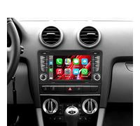 [2+64G] SIXWIN Android 13 Radio Coche para Audi A3 S3 RS3 con CarPlay&Android Auto&Mirrorlink,7 Pulgadas Pantalla Táctil con Bluetooth/WiFi/GPS/FM/RDS/USB