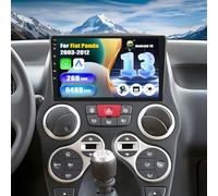 [2+64G] SIXWIN Android 13 Radio Coche para Fiat Panda 2003-2012 con CarPlay&Android Auto,9 Pulgadas Pantalla Táctil con Bluetooth/WiFi/GPS/FM/RDS/USB con Cámara Trasera