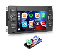 [2+64G] SIXWIN Android 13 Radio Coche para Ford C-MAX/Galaxy/Connect/Kuga/Fiesta/S-MAX con CarPlay&Android Auto&Mirrorlink,7 Pulgadas Pantalla Táctil con Bluetooth/WiFi/GPS/FM/RDS/USB