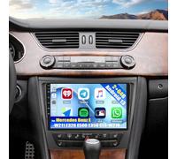 [2+64G] SIXWIN Android 13 Radio Coche para Mercedes Benz E-W211 E320 E500 E350 CLS-W219 con CarPlay&Android Auto&Mirrorlink,9 Pulgadas Pantalla Táctil con Bluetooth/WiFi/GPS/FM/RDS/USB+AHD Cámara