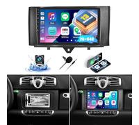 [2+64G] SIXWIN Android 13 Radio Coche para Mercedes-Benz Smart Fortwo 2011-2015, 9 Pulgadas Pantalla Táctil con Bluetooth/GPS/FM/RDS/WiFi/USB Enlace Espejo/Mandos en el Volante+Canbus+Cámara