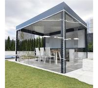 2.6m x 4.5m PIPRE Lona Transparente Impermeable con Ojales, Material de PVC Plegable Lona Alquitranada para Prueba de Rasgaduras, para Coverup Plantas de Jardines, Invernaderos