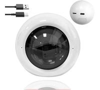 2.7 "Memoria Orb Bola De Cristal Personalizada con Pantalla Digital: Suba Videos Y Fotos, Esfera De Memoria De Iluminación con Pantalla Electrónica, Regalo Personalizado para Aniversario White 1