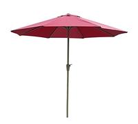 2.7m/8.8ft Patio Umbrella Porch Outdoor Garden with Crank and 8 Ribs UV Protection for Park Backyard