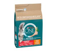 2.8 kg Purina One Adult Bifensis Esterilizado Pollo pienso para gatos