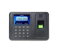 2,8 "multilingüe Biométrico Huella Digital Tiempo De Asistencia Grabadora Reloj Dispositivo Grabación Reconocimiento Empleados Máquina Electrónica Reloj eficiente